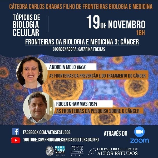 Cátedra Carlos Chagas filho - Evento de 19/11/20